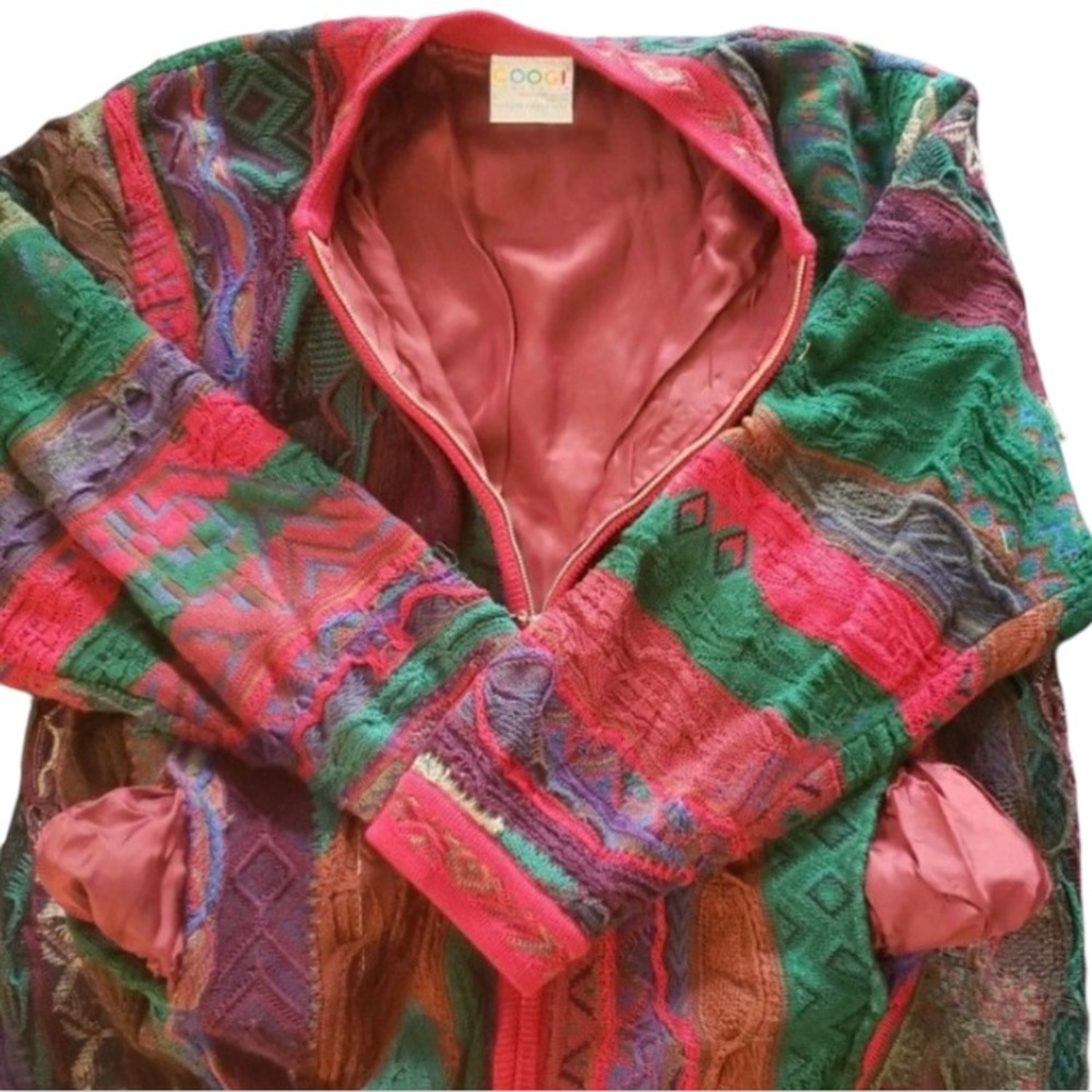 1980’s Vintage COOGI Sweater Jacket